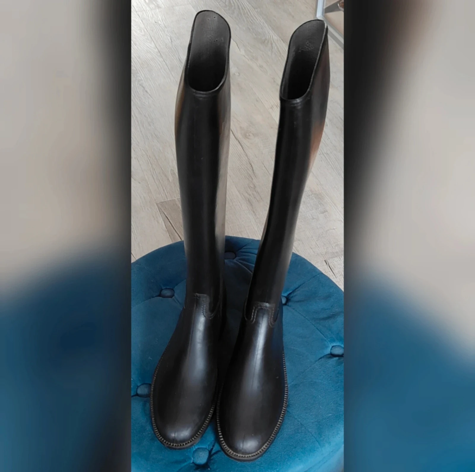 Black Riding Boots, Winner Riding Boots size 36 – photo 5